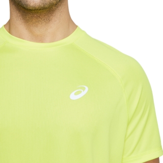 Asics t cheap shirt jaune