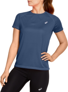 SPORT RUN TOP Women Grand Shark Damen Oberteile mit kurzen Armeln ASICS Outlet DE