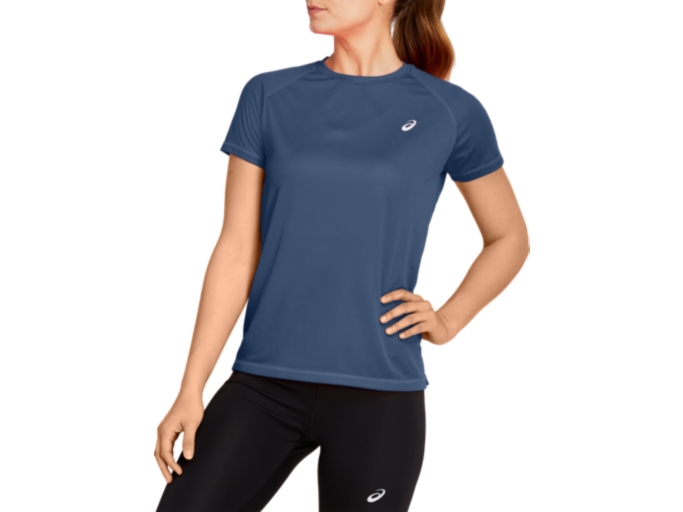 Asics running crop top sale