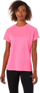 SPORT RUN TOP Women Hot Pink notdisplayed ASICS Outlet UK