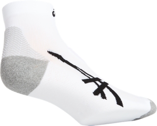 UNISEX CUSHIONING QUARTER SOCK, Real White