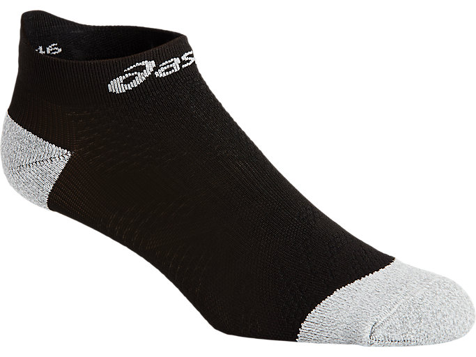 Image 1 of 2 of Unisex Performance Black DISTANCE RUN PED SOCK Calcetines