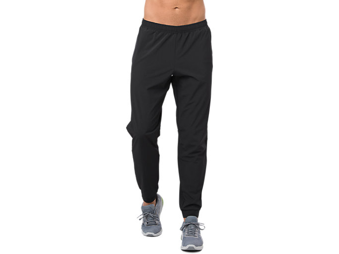 Image 1 of 5 of Men's PERFORMANCE BLACK STRETCH WOVEN PANT