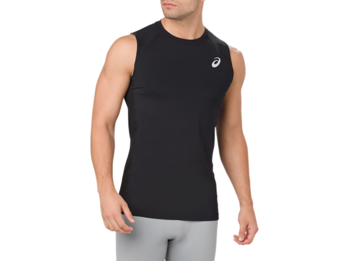 ASICS Base Layer Tank Top | Performance Black | Sleeveless Shirts | ASICS