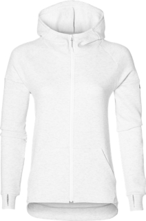 White womens shop hoodie zip