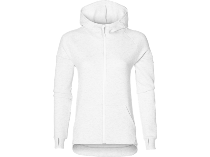 White full zip on sale hoodie