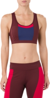 Women's Quick-Dry Color Block Bra, Port Royal, Volleyball Shoes