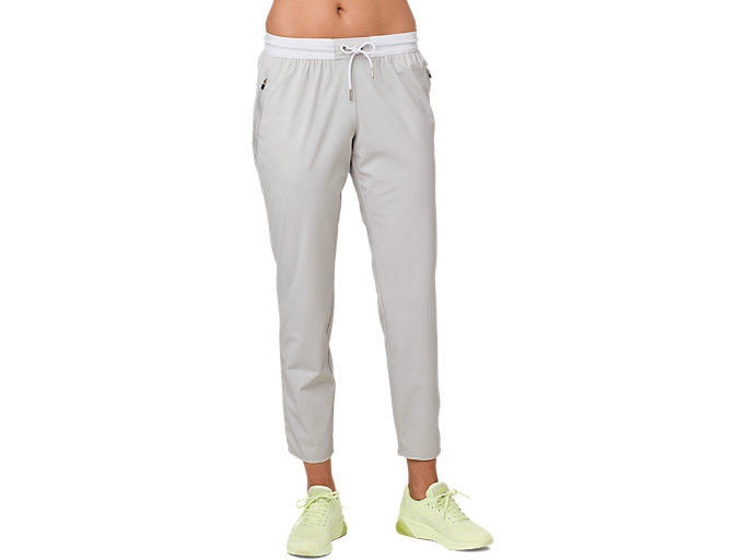 Image 1 of 6 of Women's GLACIER GREY STRETCH WOVEN PANT