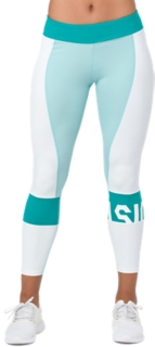 Colonial diferente a alabanza Color Block 7/8 Tight | Porcelain Blue | Tights & Leggings | ASICS