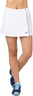 Performance Tennis Skort | Brilliant White | Dresses & Skirts | ASICS