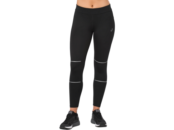 Women's ASICS LOGO 7/8 TIGHT, Performance Black, Tights & Leggings