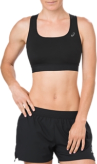 Women's ASICS PADDED BRA, Performance Black/Performance Black, Sports Bras​