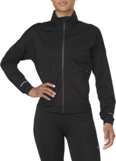 asics accelerate women's running jacket