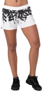 asics women's shorts with pockets