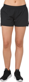 Womens asics running clearance shorts