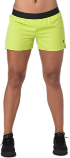 Brief Woven 3.5 Short, Neon Lime Heather, Shorts & Pants