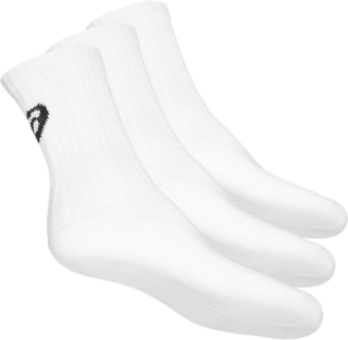 Asics white shop crew socks