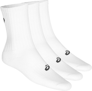 Men's 3PPK CREW | WHITE | Socks | ASICS