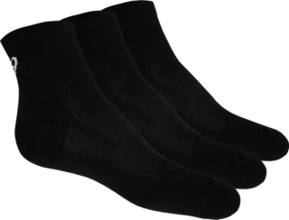 Black asics ankle socks best sale