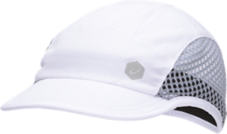 Women's Mesh Cap | Brilliant White x Mid Grey | Gear & Accessories | ASICS