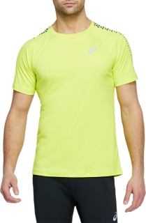 asics stripe ss top