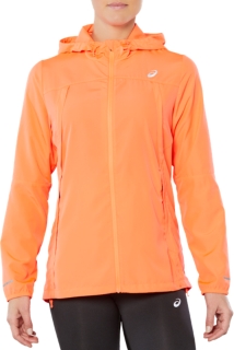 Run hood cheap jacket asics