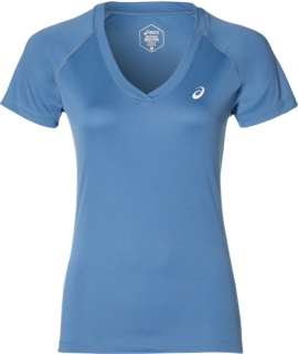 SPORT V-NECK SS TOP, Image 6 of 7