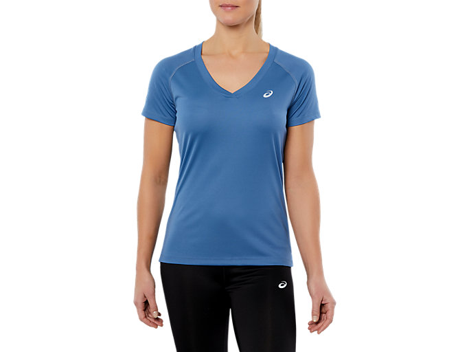 V-Neck Freedom Top in Azure V-Neck Freedom Top in Azure