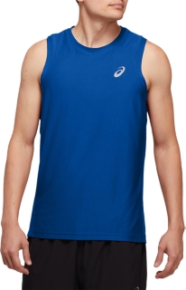 asics running singlet men's