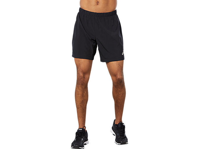 Image 1 of 8 of Men's Performance Black SPORT WOVEN 2-IN-1 SHORT Men's Sports Shorts