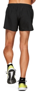 asics split running shorts