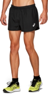 asics mens running shorts