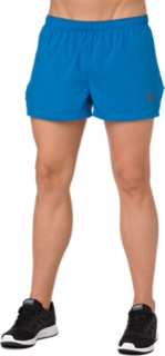 Asics split cheap shorts mens