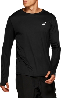 Men's SILVER LS TOP | Performance Black 