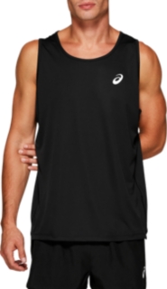 asics silver singlet