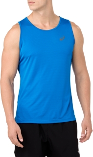 asics silver singlet