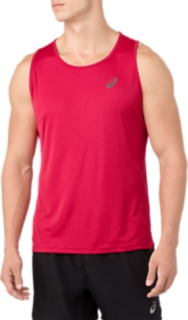 asics silver singlet