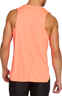 SILVER SINGLET Men Flash Coral notdisplayed ASICS DE