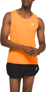 asics running singlet men's