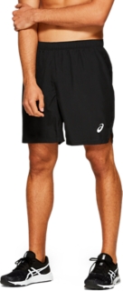 asics mens running shorts