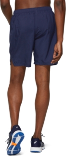 asics silver 7in short