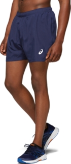 Men's SILVER 5 INCH SHORT | Peacoat Shorts | ASICS Australia