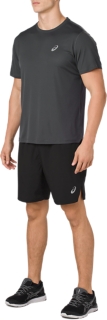 Asics silver store 7in short