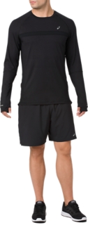 Thermopolis Plus Long Sleeve Shirt, Performance Black Heather/Performance  Black, Long Sleeve Shirts