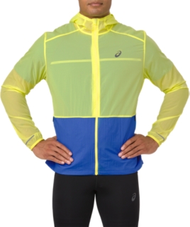 veste asics homme jaune