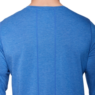 MEN'S DORAI LONG SLEEVE TOP | Asics Blue Heather | Long Sleeve