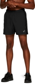 asics 2 in 1 running shorts mens