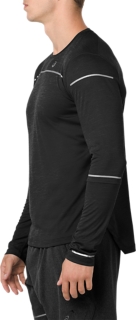 Lite-Show Long Sleeve Shirt | Shirts Black | Performance ASICS Long Sleeve 