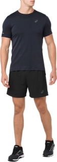 Seamless Short Sleeve Top, Dark Grey, T-Shirts & Tops