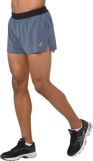 Men's METARUN SPLIT SHORT | TARMAC | Shorts | ASICS Outlet